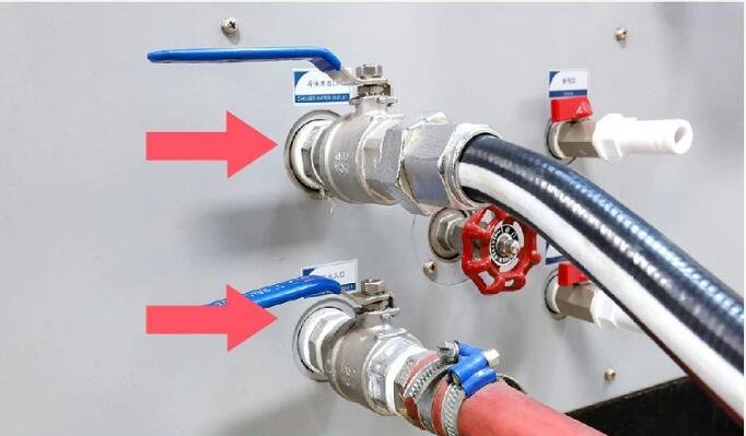 import and export diagram of water cooler