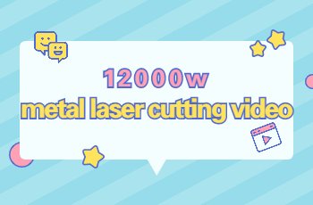 metal laser cutting video