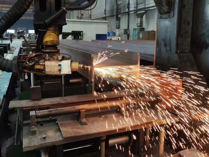 steel structure laser cutting machine2