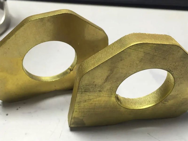 laser cutting brass components for clocks and watches