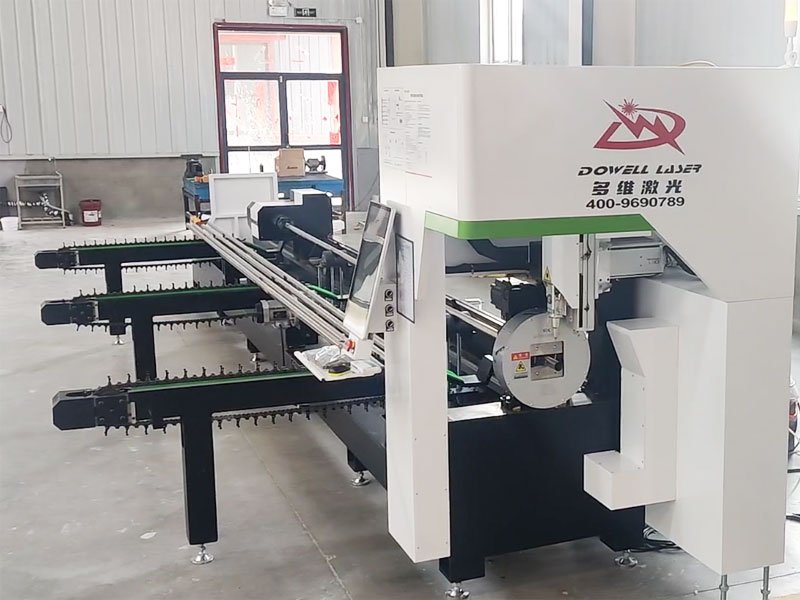 side mounted laser tube cutting machine